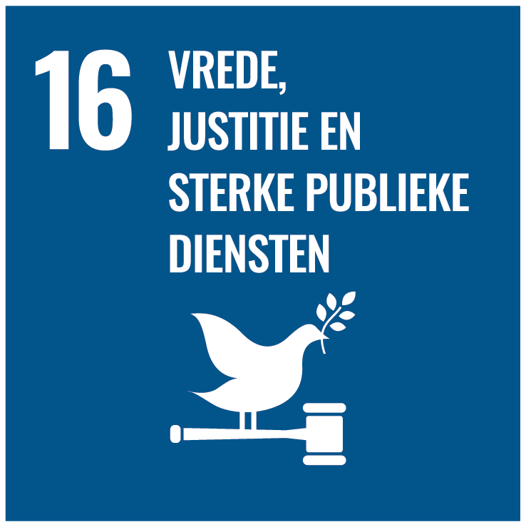16 Vrede, justitie en sterke publieke diensten
